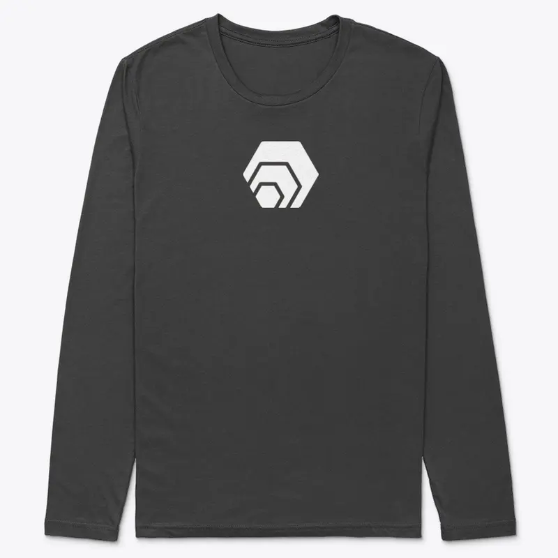 OUR HEX CRYPTO WHITE ON BLACK MERCH!