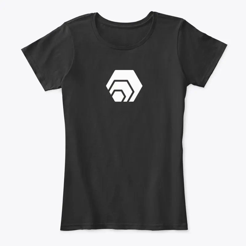 OUR HEX CRYPTO WHITE ON BLACK MERCH!